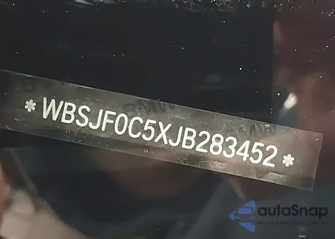 2018 BMW M5 z USA, uszkodzony, nr VIN WBSJF0C5XJB283452